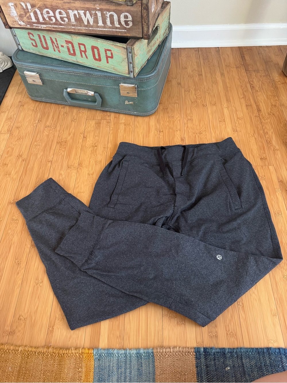 Men's Dark Heather Gray Jogger Pants - Lululemon
